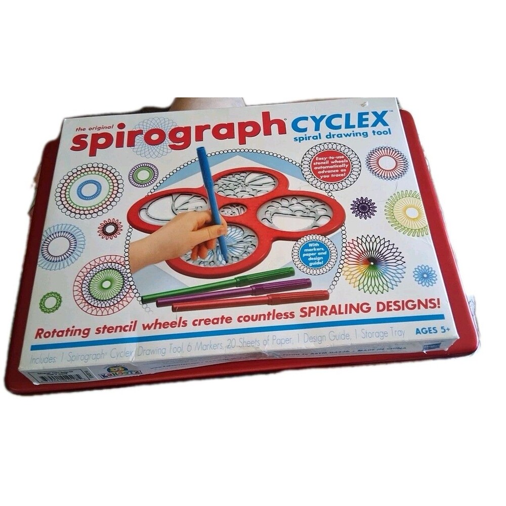 NEW SEALED Spirograph Cyclex Spiral Drawing Tool Pack Art